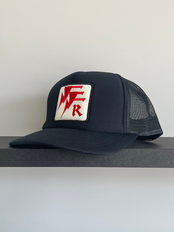 FAST FOUNDATION RACING FFR URETHANE CROWN MESH CAP