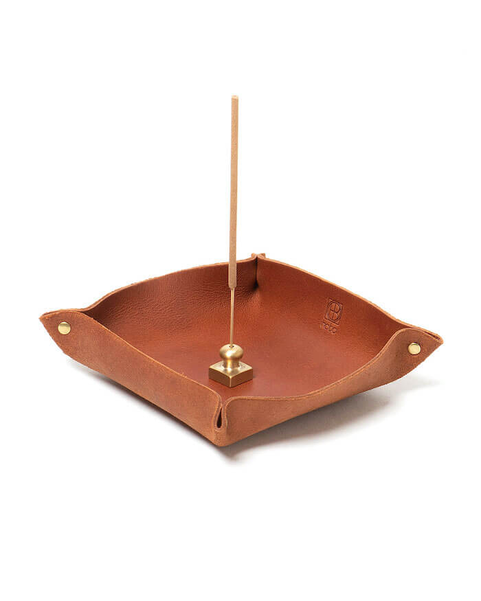 hobo INCENSE TRAY COW LEATHER