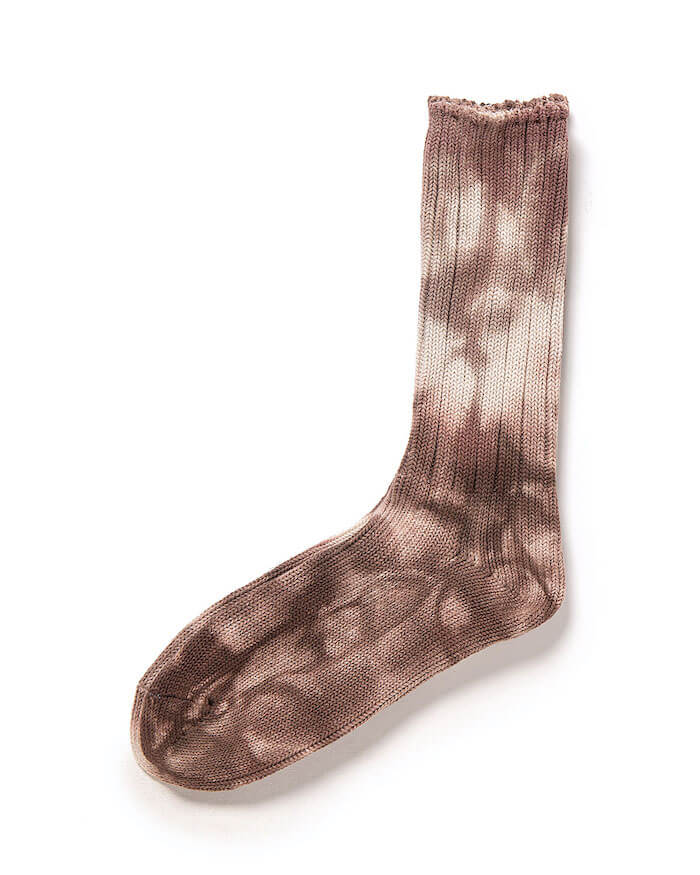 hobo TIE-DYED CREW SOCKS C/N/PU