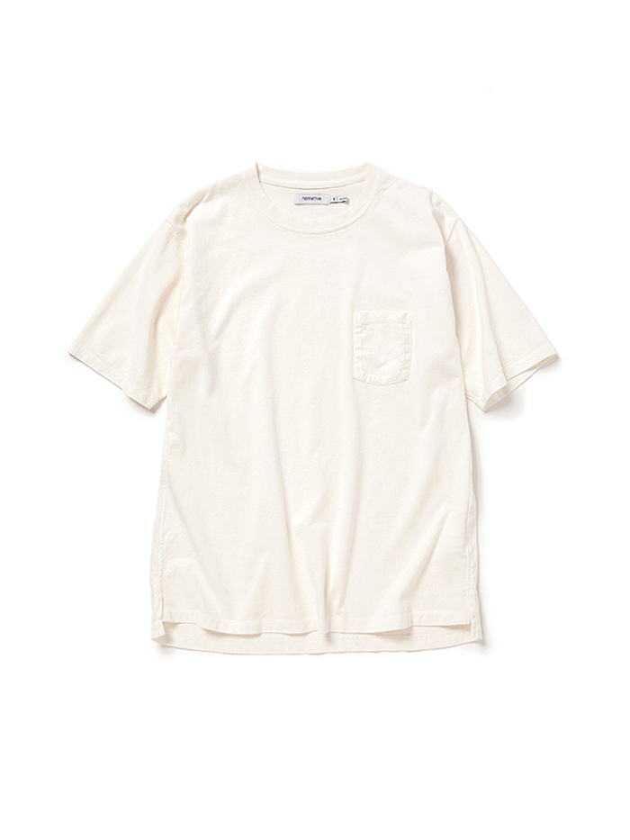 nonnative DWELLER S/S TEE COTTON JERSEY OVERDYED