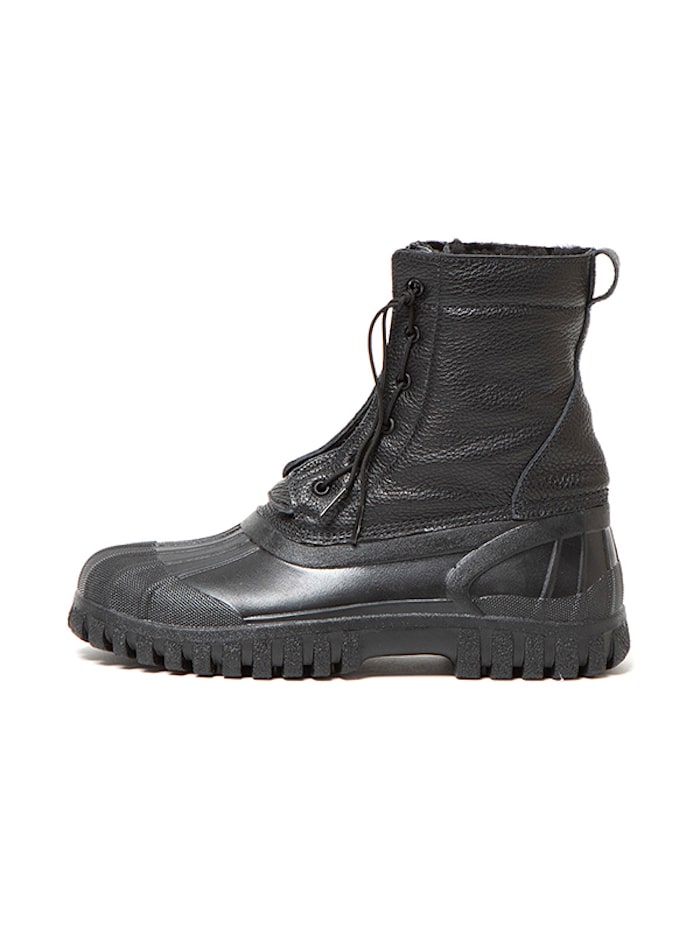 nonnative WORKER ZIP DUCK BOOTS COW LEATHER WITH RUBBER SOL