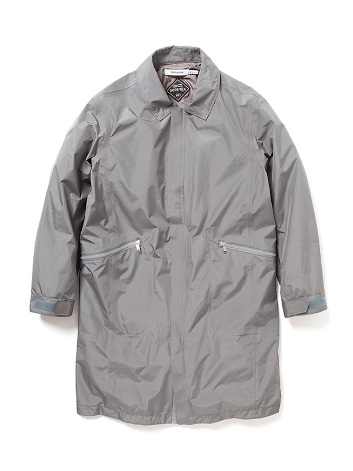 nonnative STUDENT LONG COAT POLY TAFFETA WITH GORE-TEX® 2L