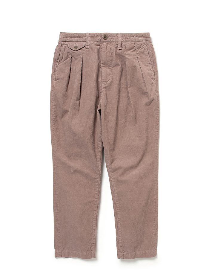 nonnative DWELLER CHINO TROUSERS RELAXED FIT COTTON CORD OVERDYED