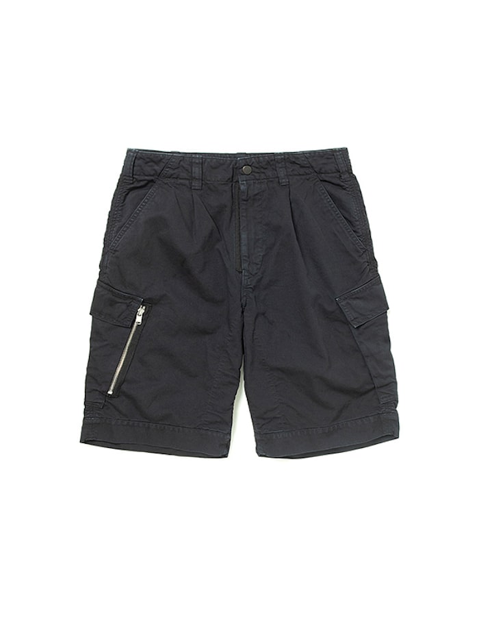 nonnative SOLDIER 6P SHORTS COTTON GERMAN CODE CLOTH OVERDYED