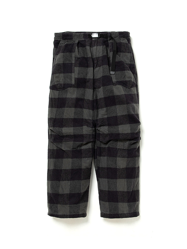 nonnative ALPINIST EASY PANTS COTTON FLANNEL BLOCK CHECK