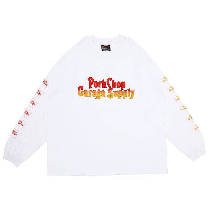 PORKCHOP GARAGE SUPPLY ROUNDED L/S TEE