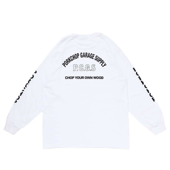 PORKCHOP GARAGE SUPPLY ARCH LOGO L/S TEE
