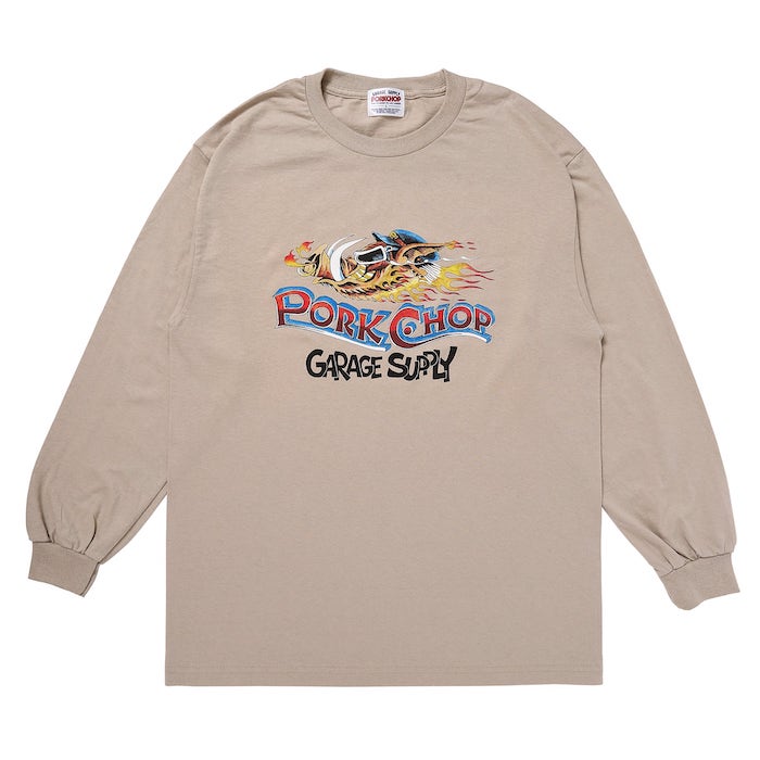 PORKCHOP GARAGE SUPPLY WILD PORK L/S TEE