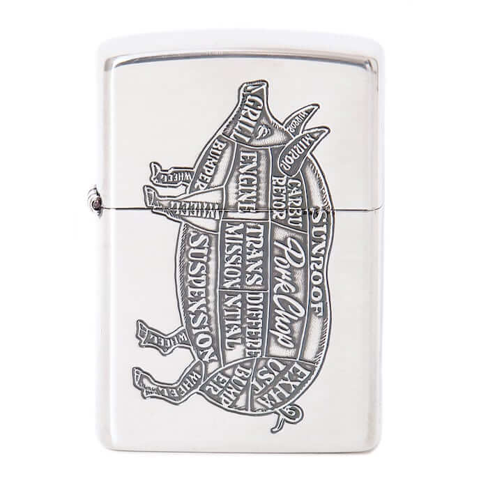 PORKCHOP GARAGE SUPPLY PORK ZIPPO 2025