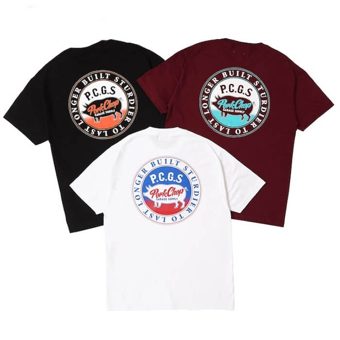 PORKCHOP GARAGE SUPPLY CIRCLE PORK TEE