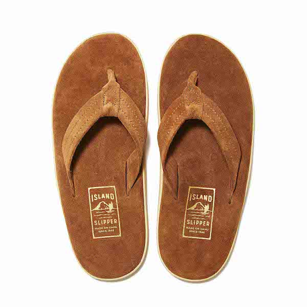 ISLAND SLIPPER SUEDE LEATHER SANDALS