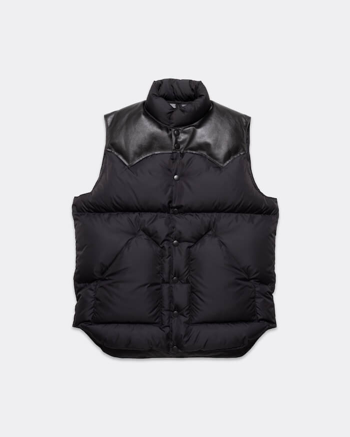 【MINEDENIM】Down Vest by Rocky Mountain Featherbed
