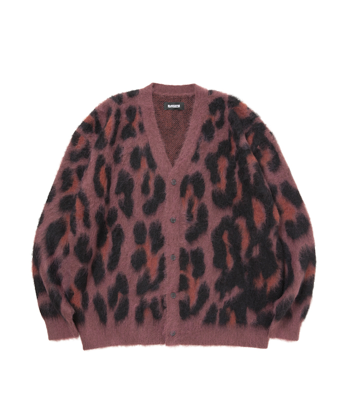 ROTTWEILER LEOPARD CARDIGAN