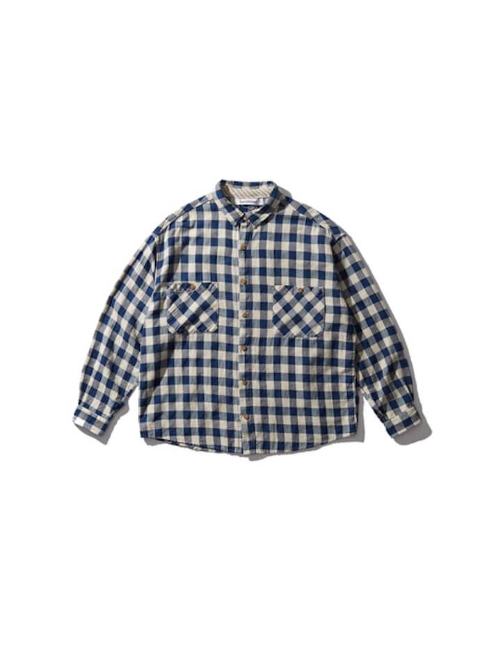 SandWaterr RESEARCHED BAGGY SHIRT / INDIA COTTON / LINEN
