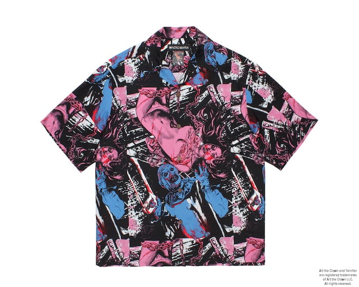 WACKO MARIA TERRIFIER / S/S HAWAIIAN SHIRT ( TYPE-3 )