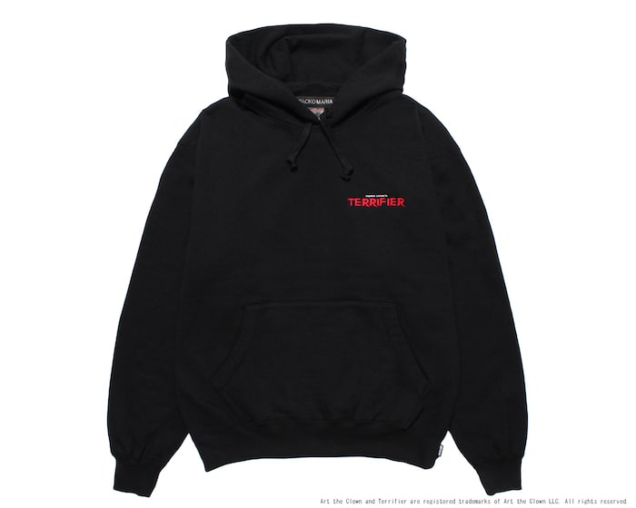 WACKO MARIA TERRIFIER / HEAVY WEIGHT PULLOVER HOODED SWEAT SHIRT ( TYPE-4 )