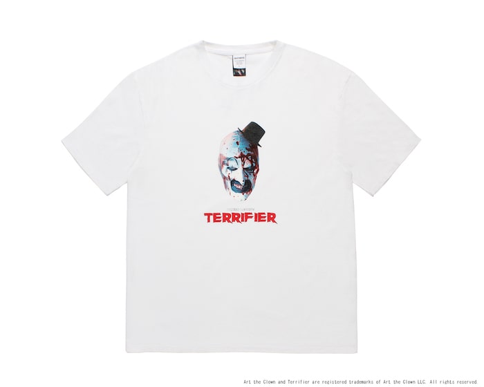 WACKO MARIA TERRIFIER / WASHED HEAVY WEIGHT CREW NECK T-SHIRT ( TYPE-2 )