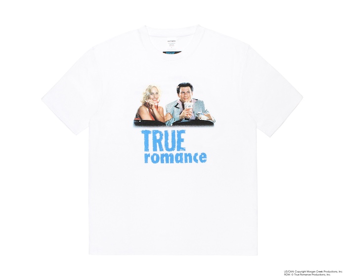 WACKO MARIA TRUE ROMANCE / WASHED HEAVY WEIGHT CREW NECK T-SHIRT ( TYPE-2 )