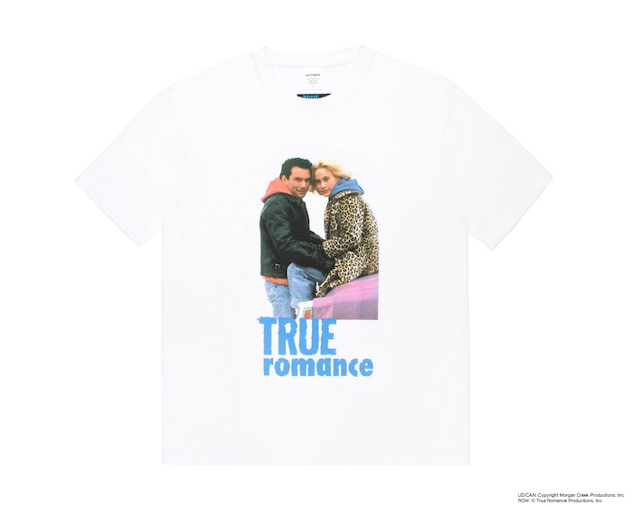 WACKO MARIA TRUE ROMANCE / WASHED HEAVY WEIGHT CREW NECK T-SHIRT ( TYPE-3 )
