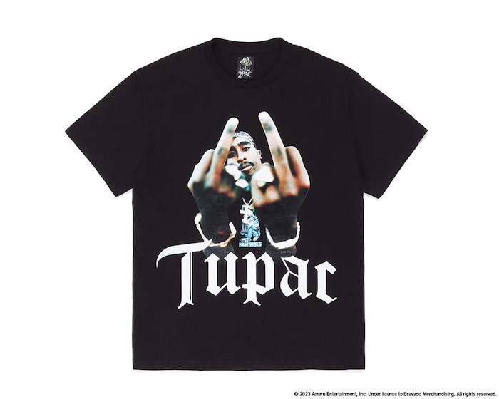 WACKO MARIA TUPAC / CREW NECK T-SHIRT ( TYPE-2 )