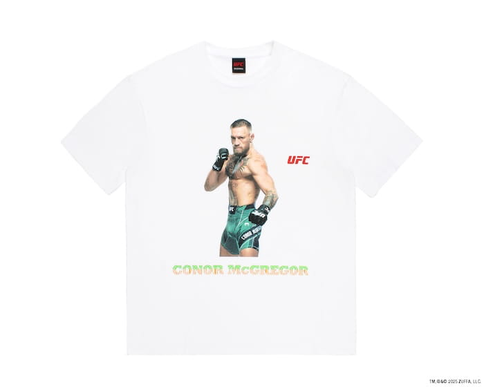 WACKO MARIA UFC / WASHED HEAVY WEIGHT CREW NECK T-SHIRT ( TYPE-2 )