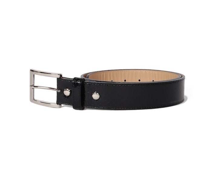 WACKO MARIA PYTHON LEATHER BELT