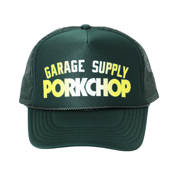 【PORKCHOP GARAGE SUPPLY】BLOCK LOGO CAP