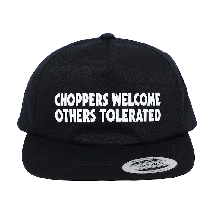PORKCHOP GARAGE SUPPLY CHOPPERS WELCOME CAP